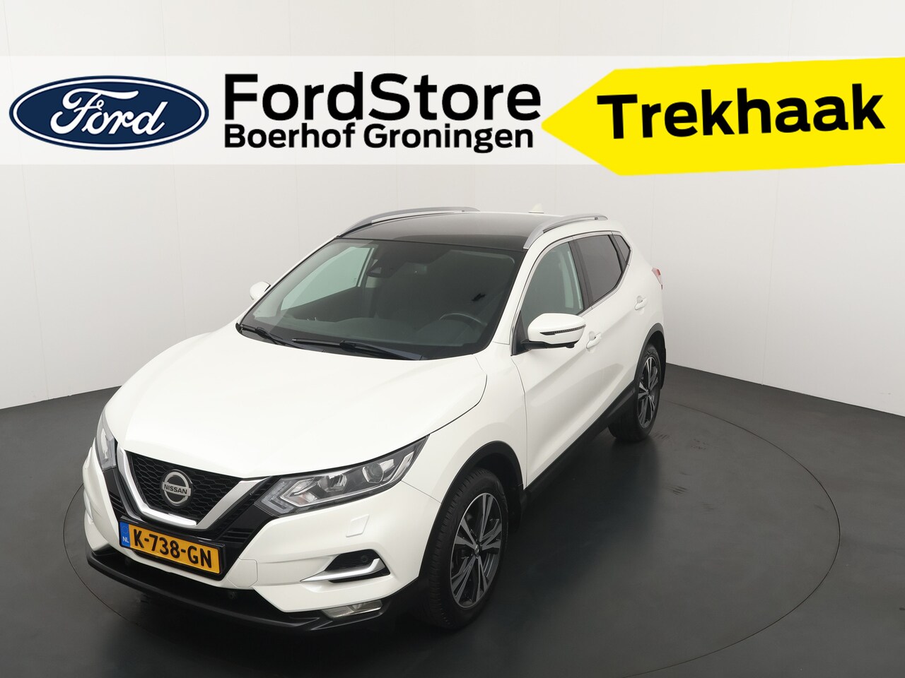 Nissan Qashqai - 1.3 DIG-T N-Connecta Trekhaak I Pano I All seasonbanden I Camera's I Facelift model - AutoWereld.nl