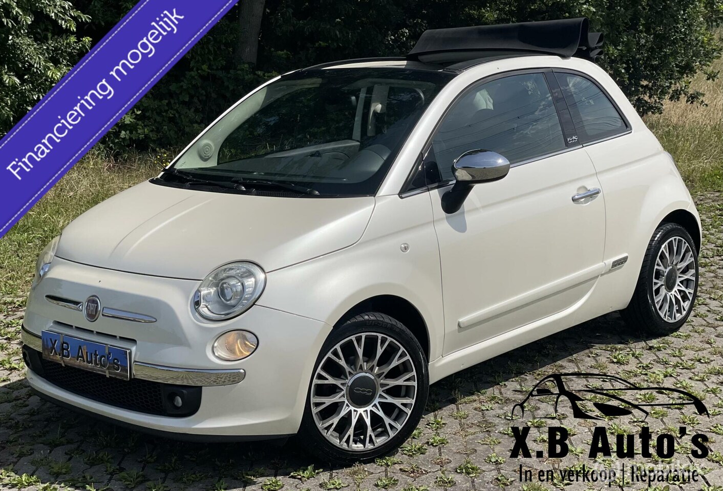 Fiat 500 - 1.2 Rock|CABRIO|AUTOMAAT|AIRCO|PAREL|PDC|NAP| - AutoWereld.nl