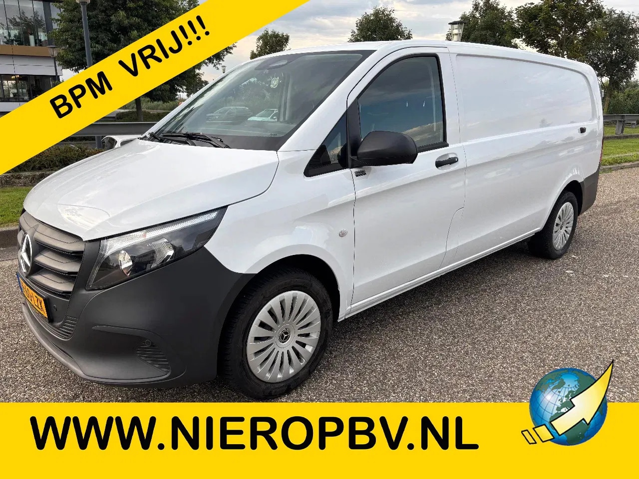 Mercedes-Benz Vito - 116CDI XXL ( L3H1 ) Facelift Automaat Airco Navi Cruisecontrol 12000KM BPM VRIJ - AutoWereld.nl