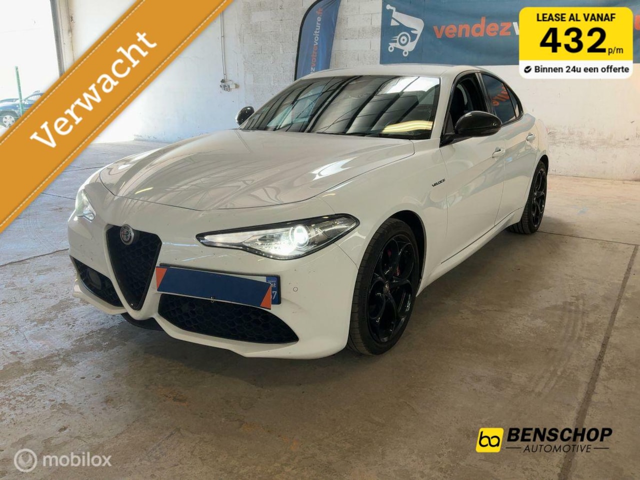 Alfa Romeo Giulia - 2.0T B-Tech Sportstoelen Navi Carplay Leer Memory Xenon - AutoWereld.nl
