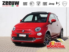 Fiat 500 C - 1.0 Hybrid 70 PK RED | Navi | Carplay | Clima | 16"