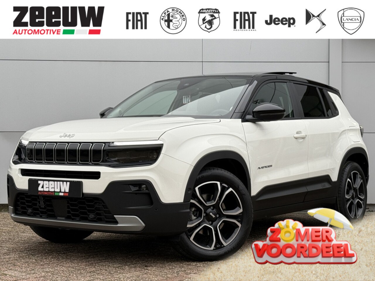 Jeep Avenger - 1.2 e-Hybrid Summit | Pano | Leder | Navi | JBL | 18" - AutoWereld.nl
