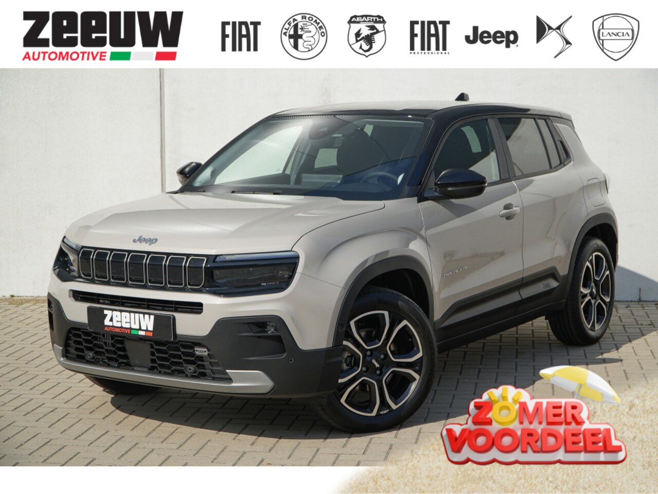 Jeep Avenger - 1.2 e-Hybrid Summit | Navi | JBL | Camera | Winter | 18" - AutoWereld.nl