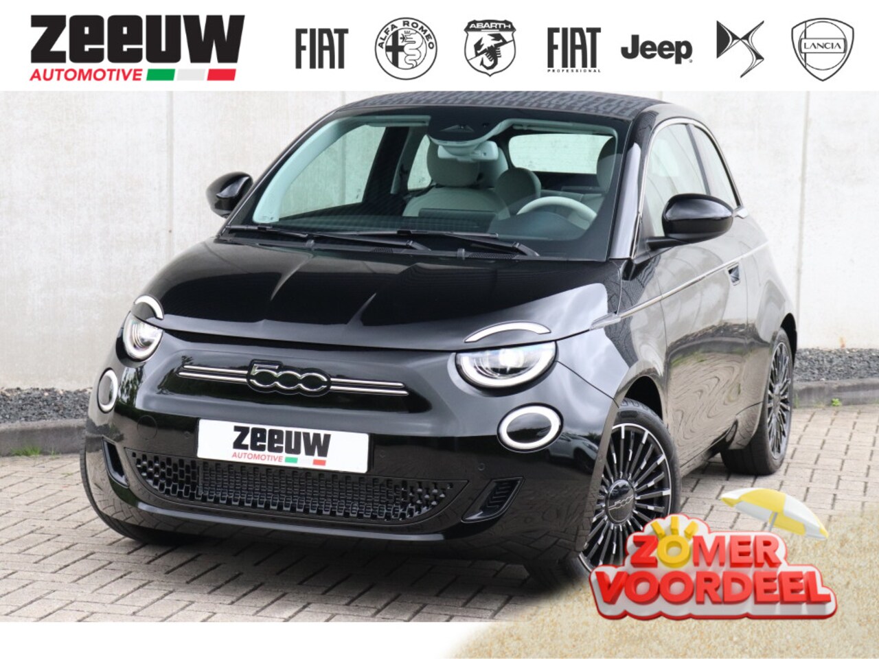 Fiat 500e - Cabrio La Prima 42 kWh | Technology | Winter | BTW | 17" - AutoWereld.nl