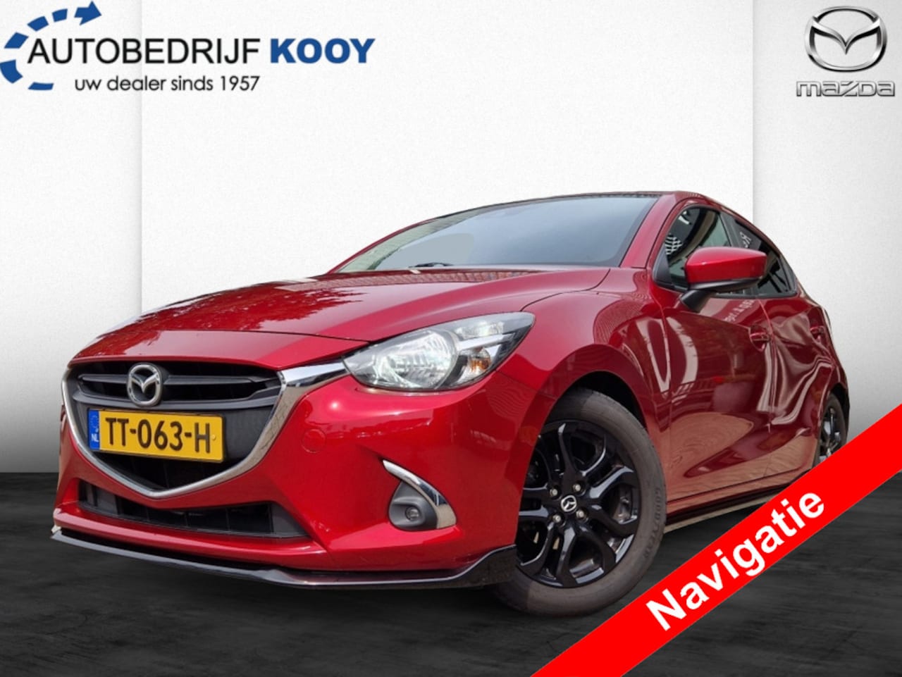 Mazda 2 - 1.5 90pk Sport Selected / Spoiler pakket / Airco / navigatie - AutoWereld.nl