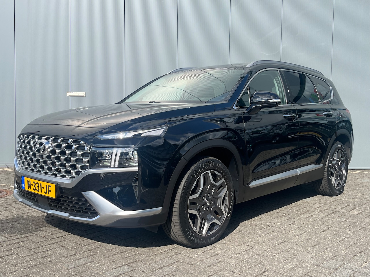 Hyundai Santa Fe - 1.6 T-GDI 265pk PHEV Premium Sky | Leder | Carplay | Climate | Keyless | Navigatie | Elek. - AutoWereld.nl