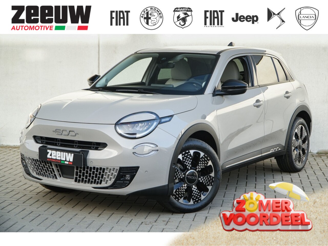 Fiat 600 - 1.2 Hybrid 136 PK La Prima | Navi | Camera | Carplay - AutoWereld.nl
