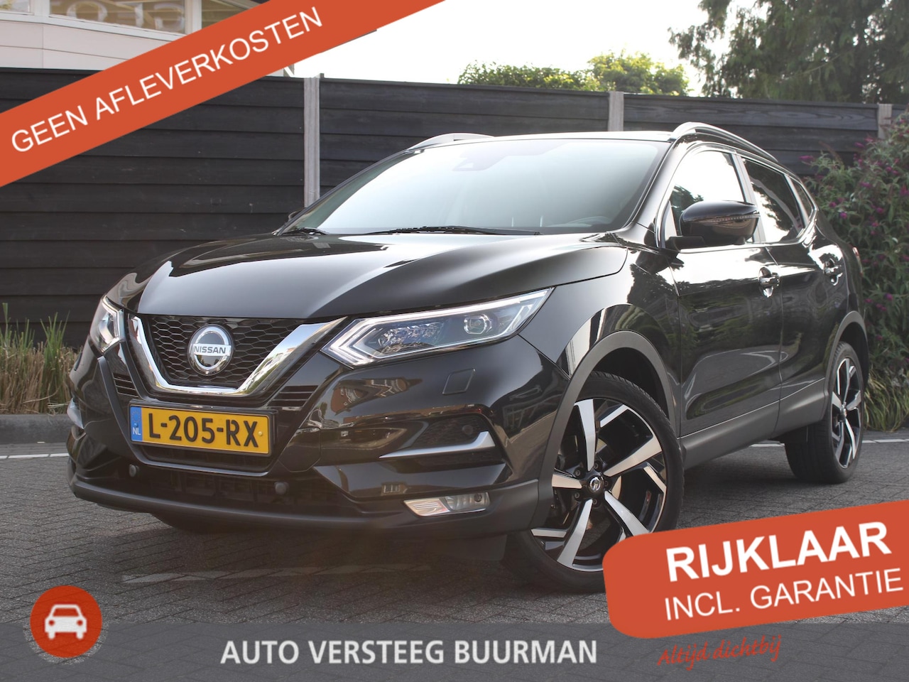 Nissan Qashqai - Premium Edition 1.3 160PK DIG-T DCT7 Automaat Leder, Panoramadak, Keyless, Navigatie, Rond - AutoWereld.nl