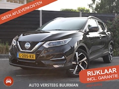 Nissan Qashqai - Premium Edition 1.3 160PK DIG-T DCT7 Automaat Leder, Panoramadak, Keyless, Navigatie, Rond