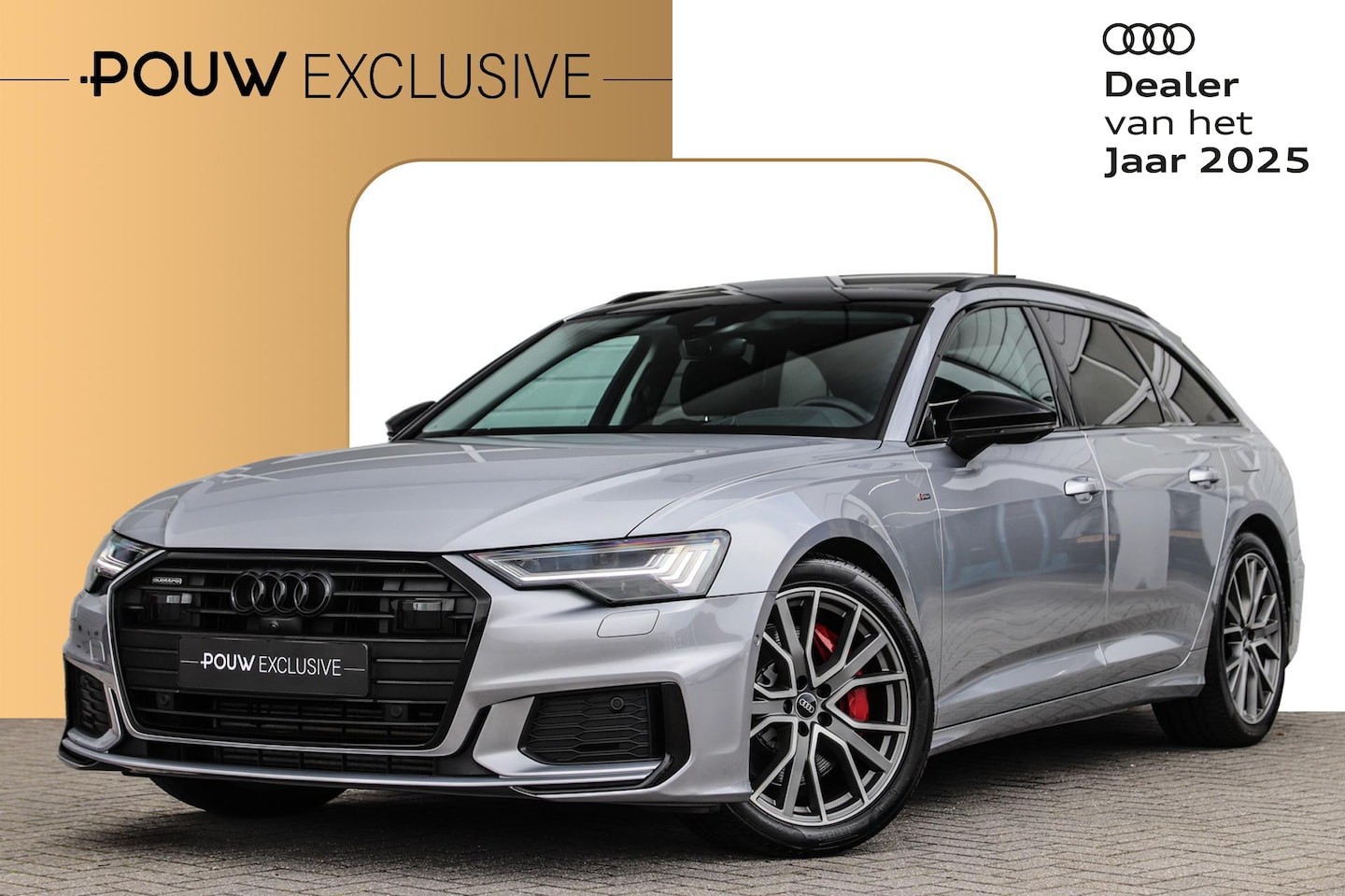 Audi A6 Avant - 55 TFSIe 367pk Quattro S-Line Competition | Adaptief Onderstel | Trekhaak | Panoramadak - AutoWereld.nl