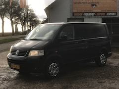 Volkswagen Transporter - T5 2.5 TDI Aut. L1H1 DC 5-Pers Airco Cruise Leer Stoelverwarming