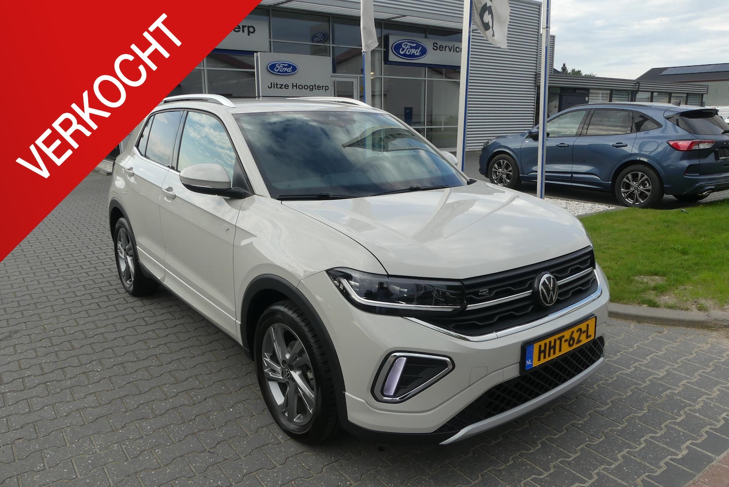 Volkswagen T-Cross - 1.0 TSI R-Line ADAPT. CRUISE, STOELVERW., MATRIX, NAVI, 14.958KM - AutoWereld.nl