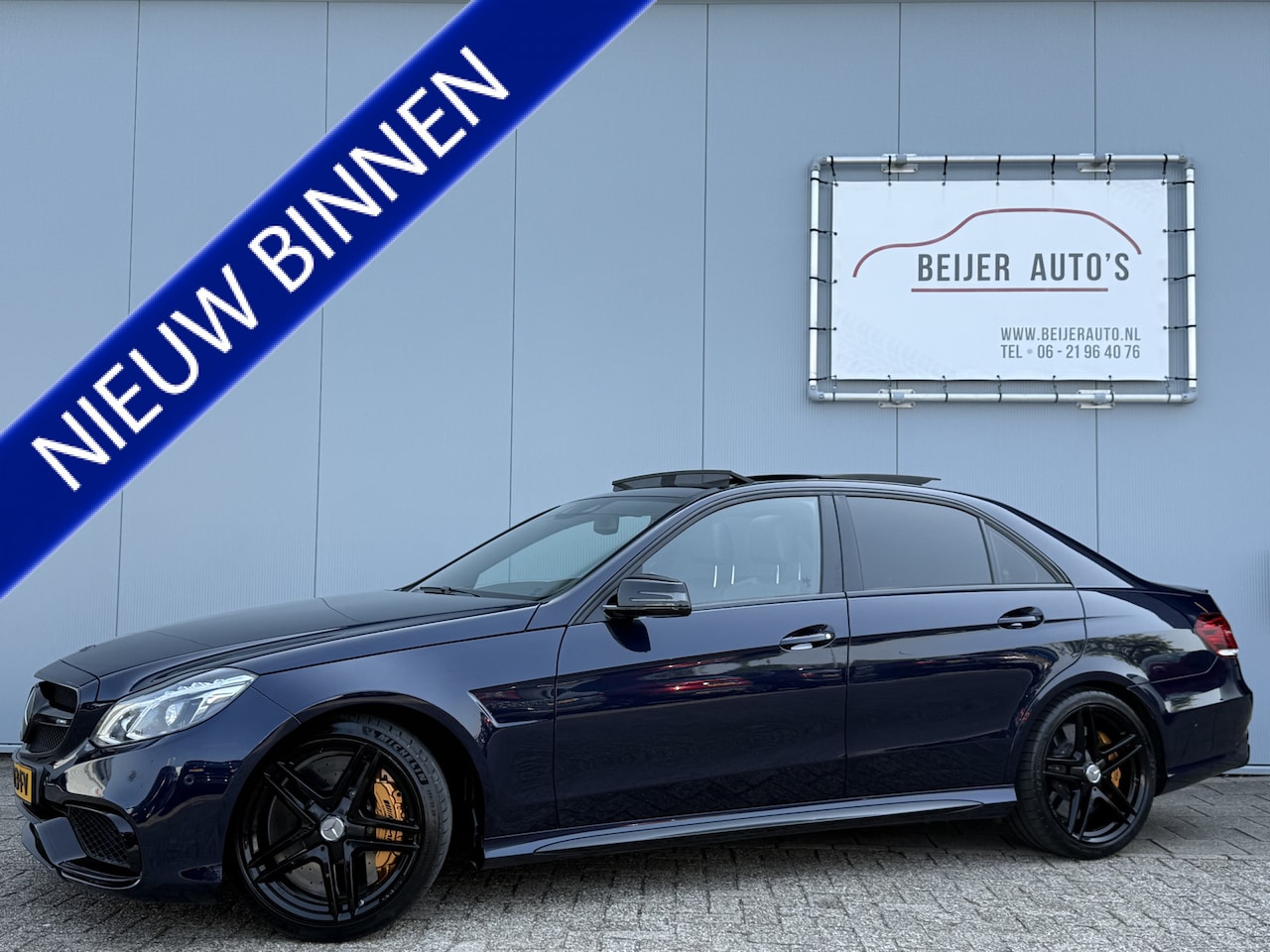 Mercedes-Benz E-klasse - AMG 63 S 585pk 4MATIC Automaat Schuifdak/Keramische remmen. - AutoWereld.nl