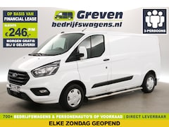 Ford Transit Custom - 300 2.0 TDCI L2H1 Airco Cruise PDC 3 Persoons LED Elektrpakket