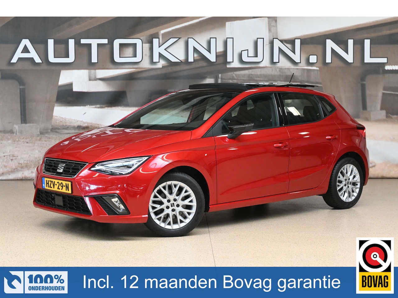 SEAT Ibiza - 1.5 TSI 150pk FR Business Intense Plus | Panoramadak | Keyless | Full link | 100% (Dealer) - AutoWereld.nl