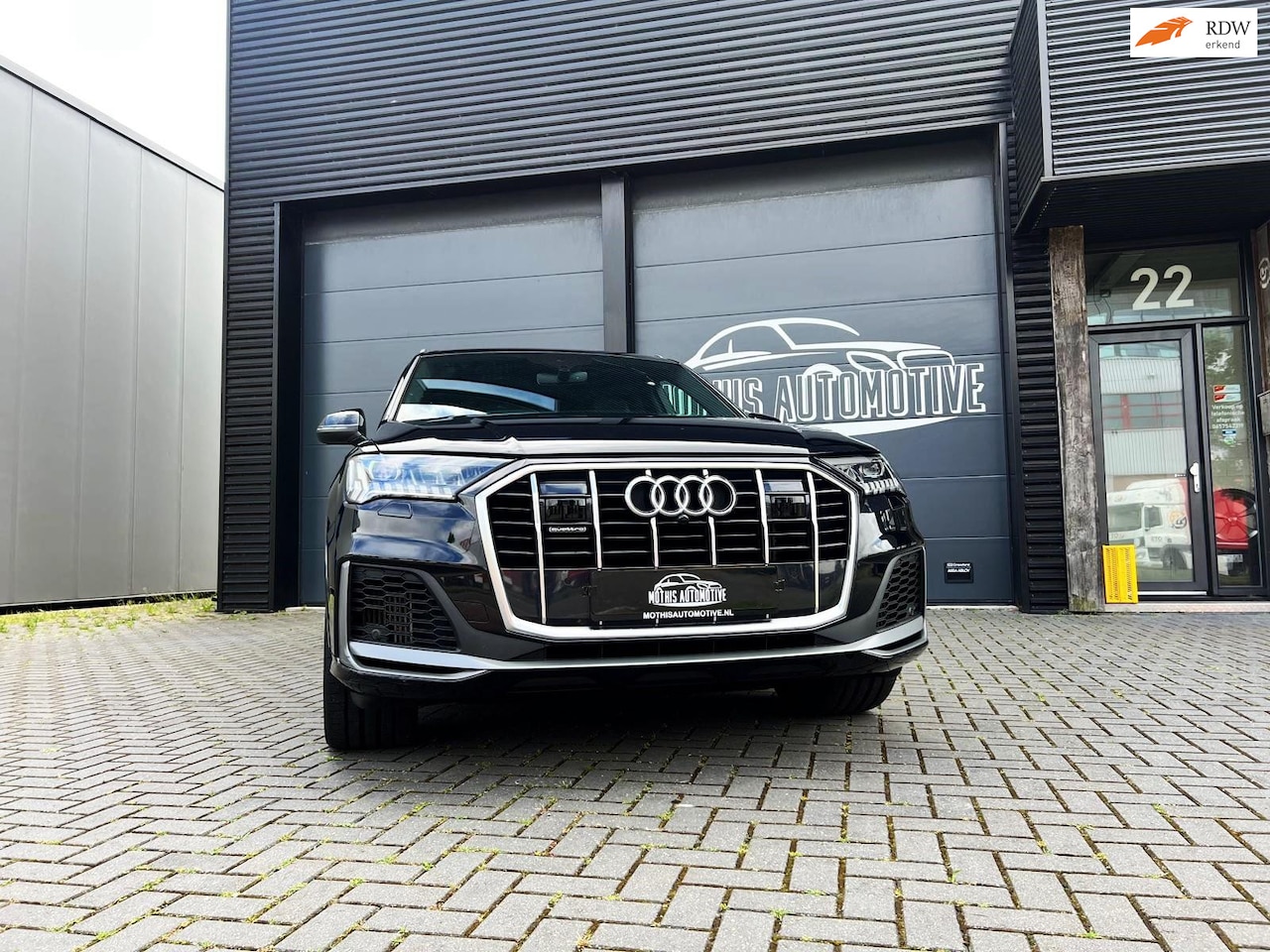 Audi Q7 - 55 TFSI e Quattro Pro Line S Advanced S Line Luchtvering -22 inch velgen - AutoWereld.nl