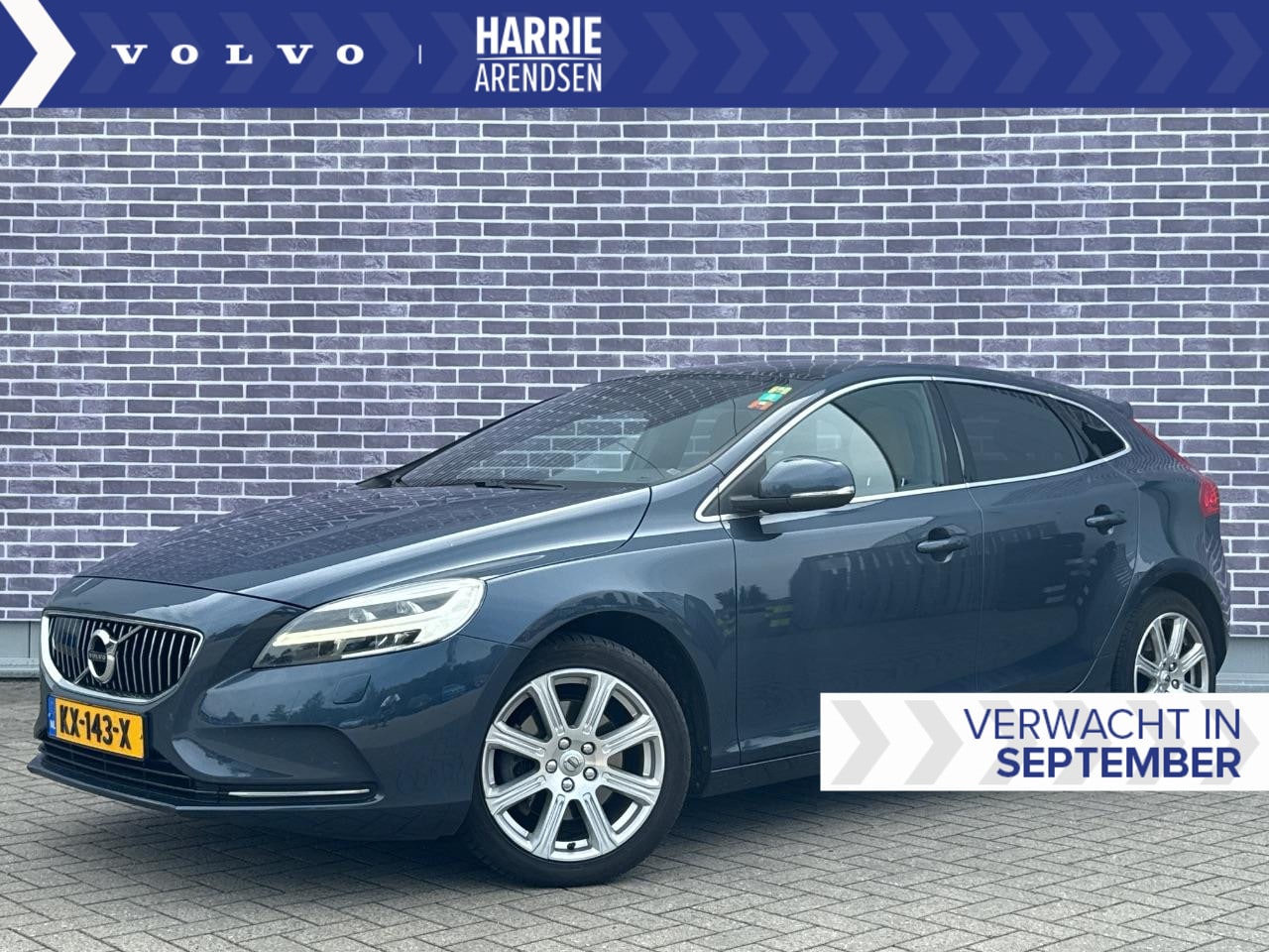 Volvo V40 - T3 Nordic+ Luxury | Navi | Trekhaak | Leder | Camera | Standkachel | - AutoWereld.nl