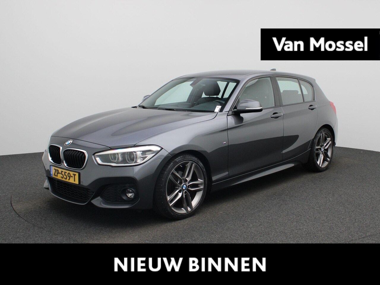 BMW 1-serie - 118i M Sport Edition Aut. | LMV | Leder | Sportstoelen | Navigatie | Stoelverwarming | Cli - AutoWereld.nl