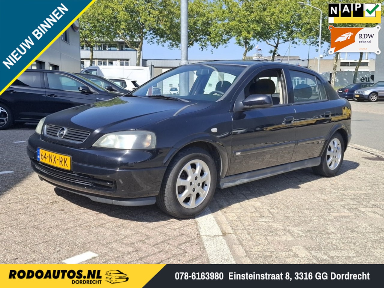Opel Astra - 1.6 8v Njoy 5Drs Airco Distr. vv Nw APK - AutoWereld.nl