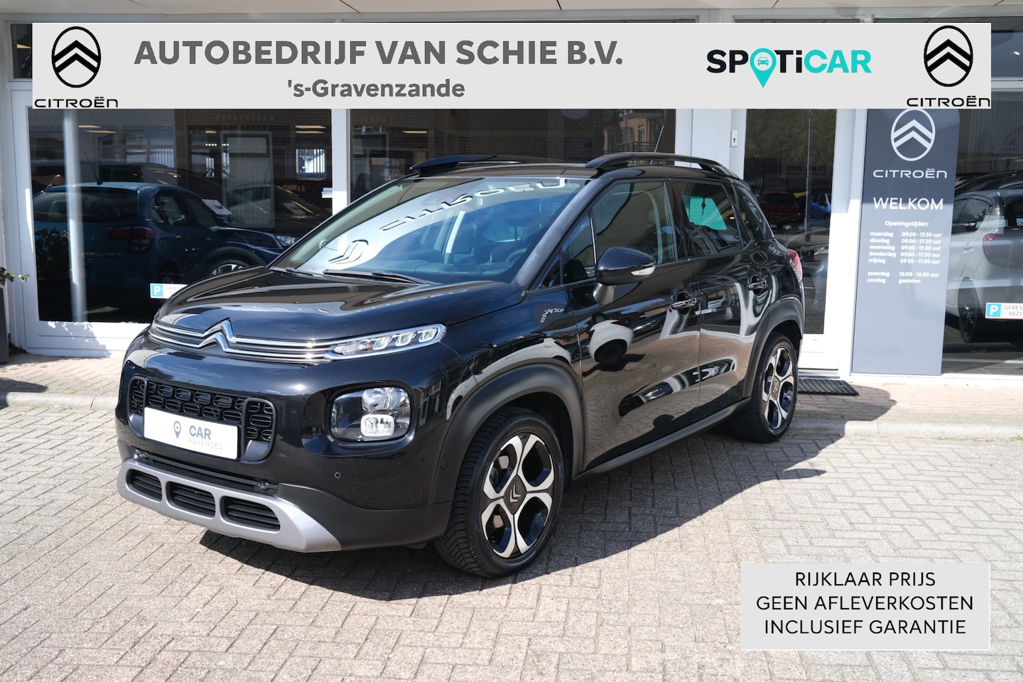Citroën C3 Aircross - PT130 Shine Camera | Leer | Trekhaak | All-season - AutoWereld.nl