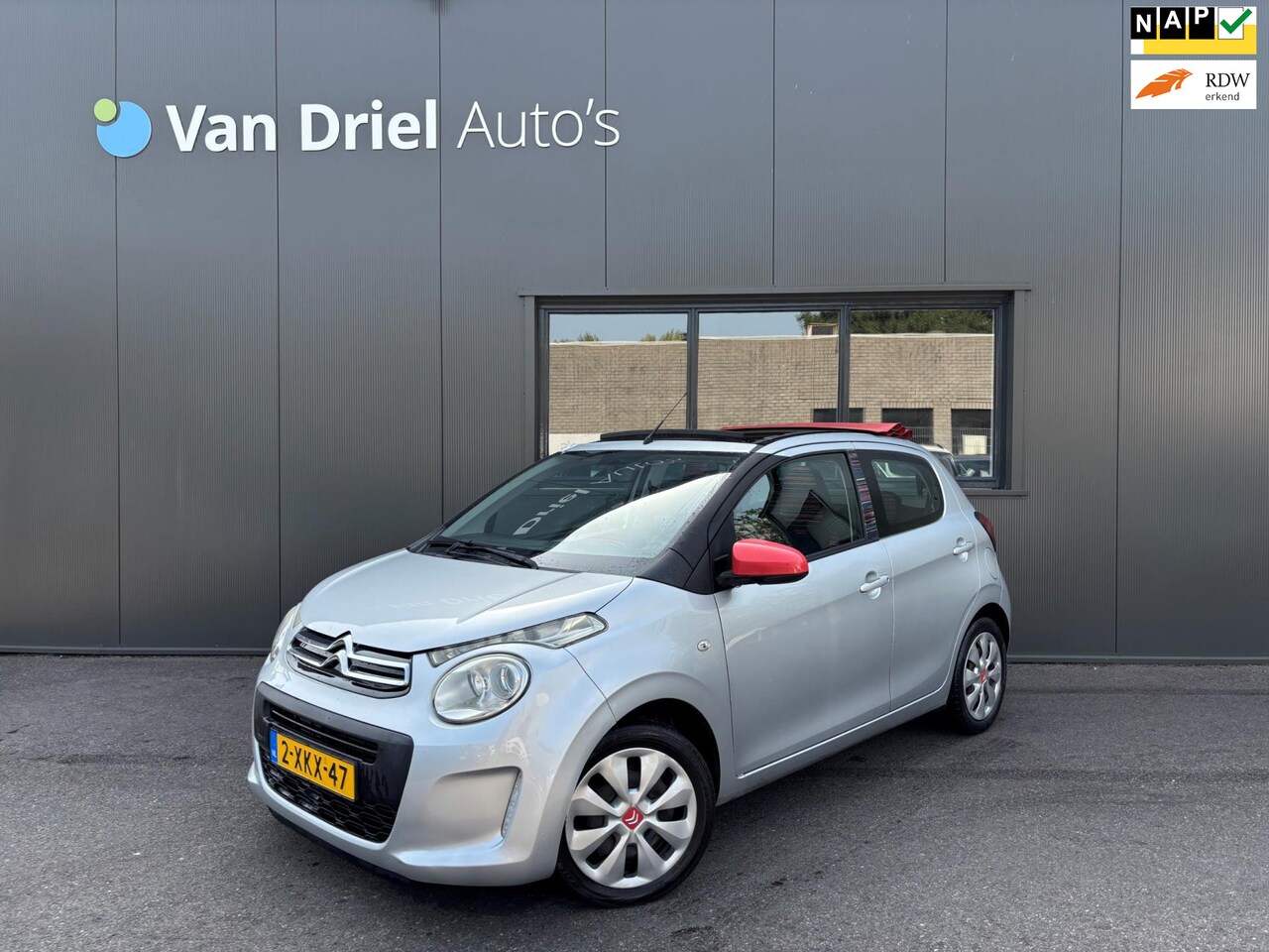 Citroën C1 - 1.2 PureTech Airscape Shine / Airco / Open dak! - AutoWereld.nl