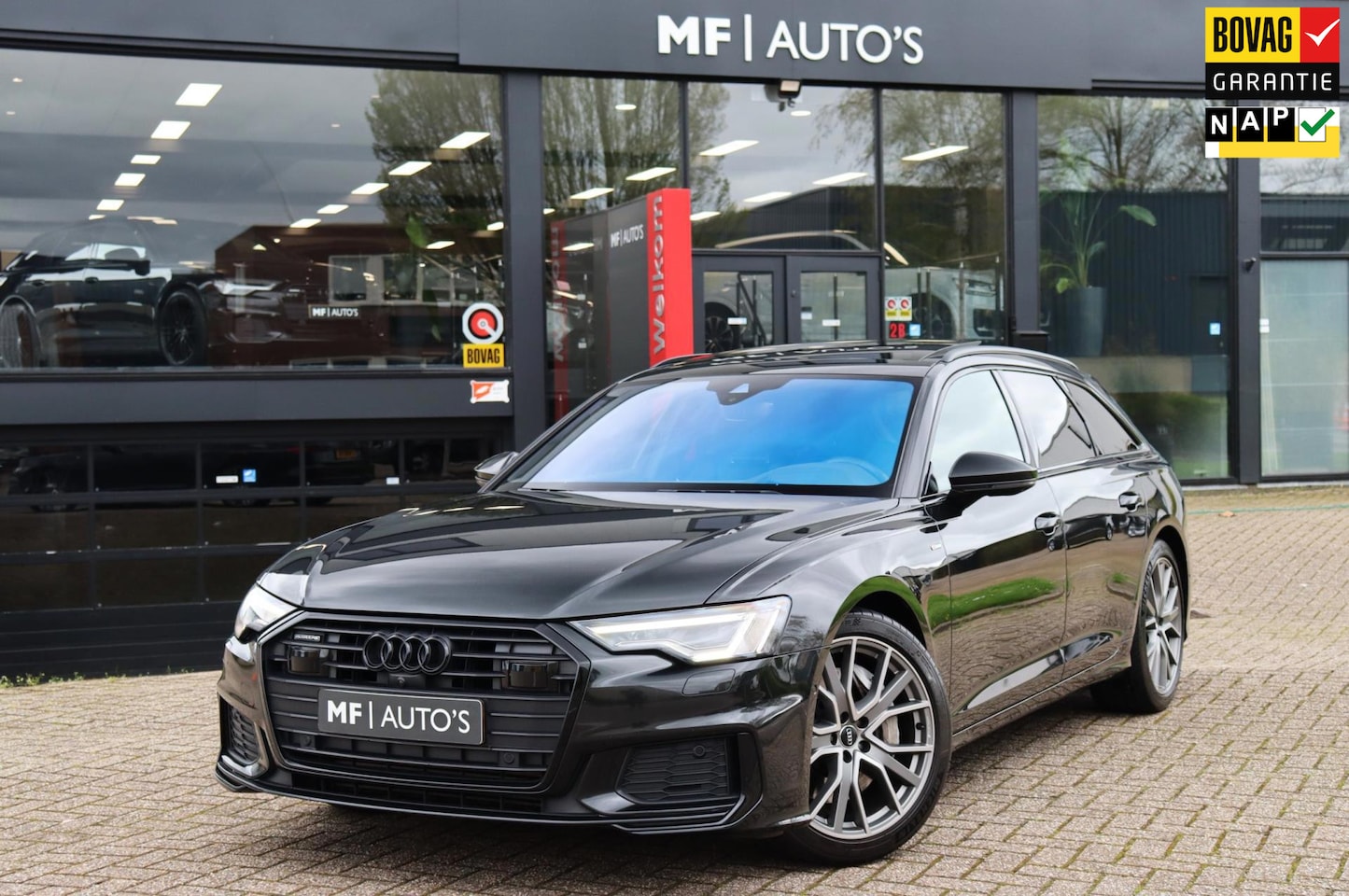 Audi A6 Avant - 55 TFSI V6 Quattro S Edition 340PK|Pano|HUD|Virtual|B&O|360°|Matrix|ACC - AutoWereld.nl