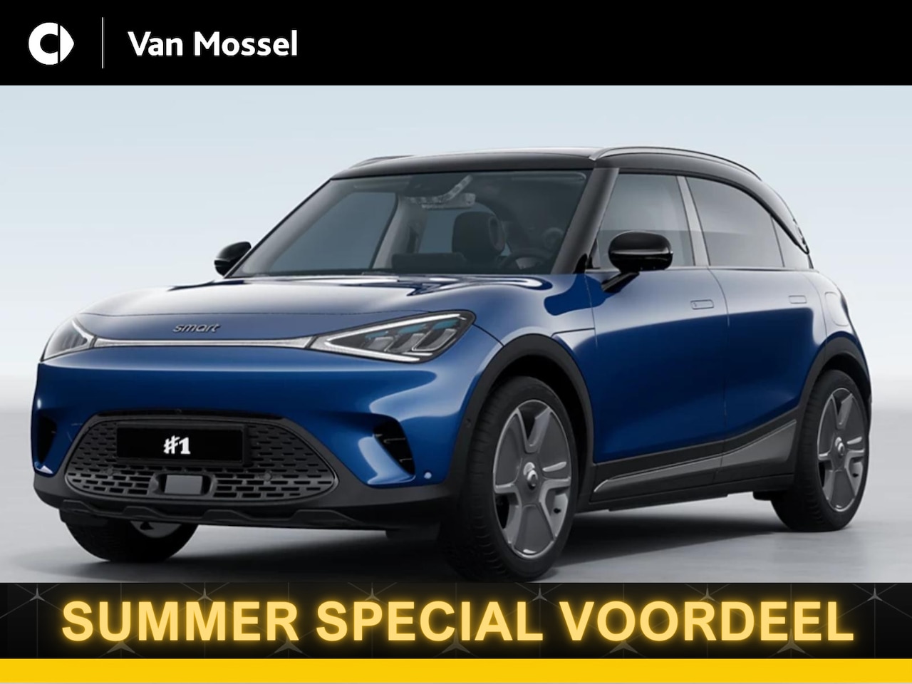Smart #1 - Pro / Stoelverwarming /  Halo Roof / 360°-camera / Easy entry / Frunk - AutoWereld.nl