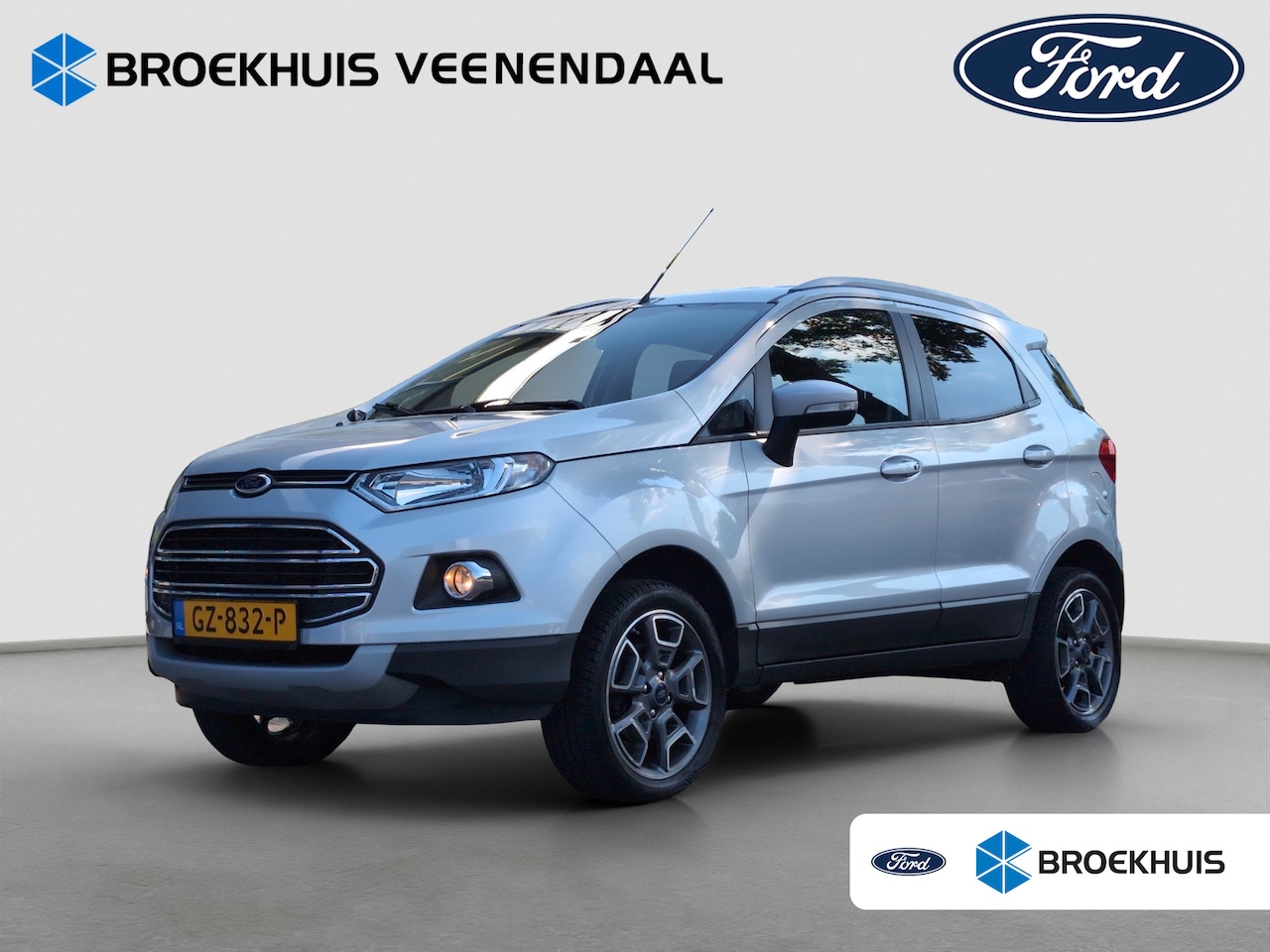 Ford EcoSport - 1.0 EcoBoost Titanium | Cruise Control | Leder | Parkeersensoren | Privacy Glass - AutoWereld.nl