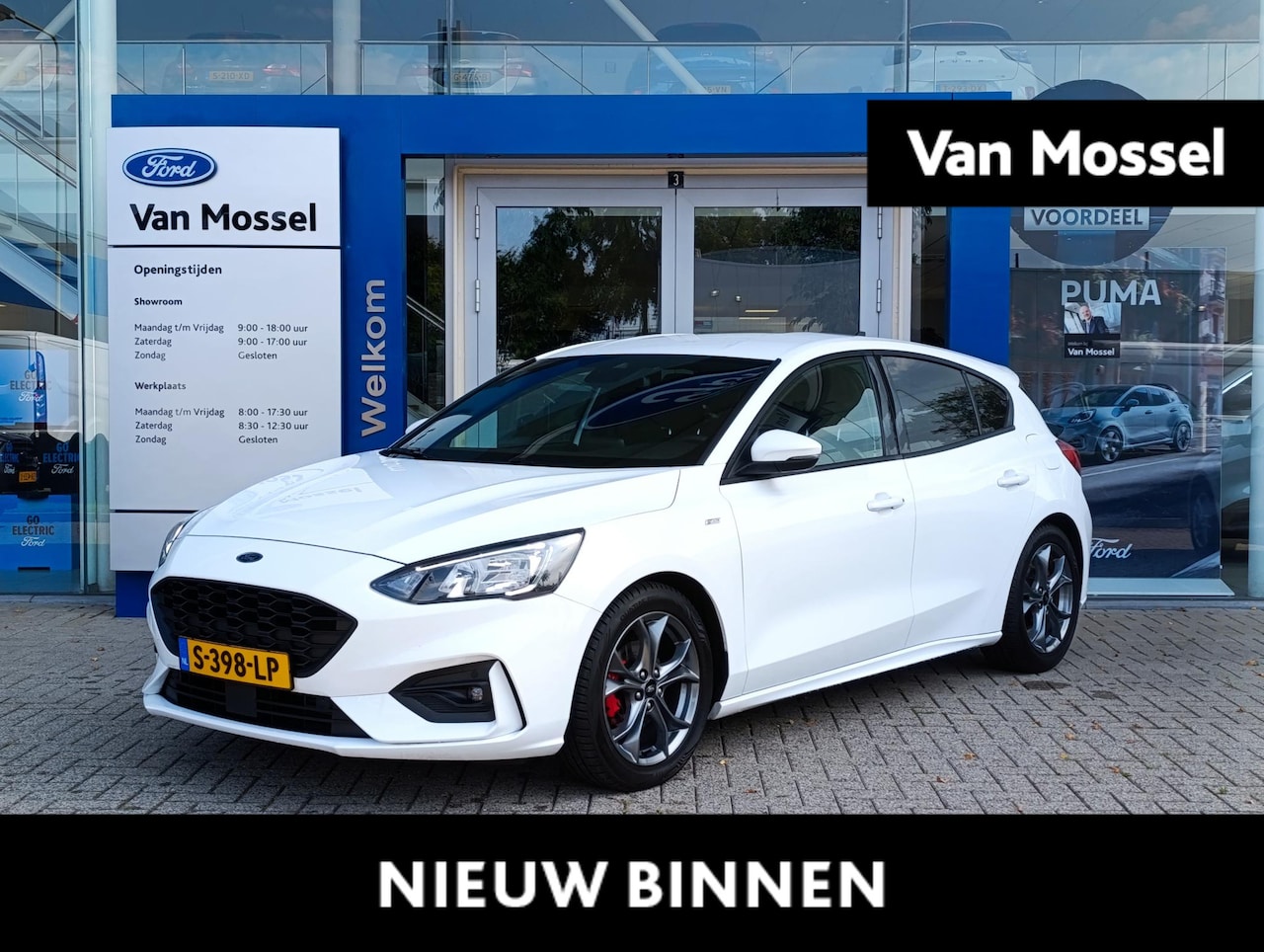 Ford Focus - 1.0 EcoBoost Hybrid ST Line X Business Winterpack | Trekhaak | Navigatie | Airco | cruise - AutoWereld.nl