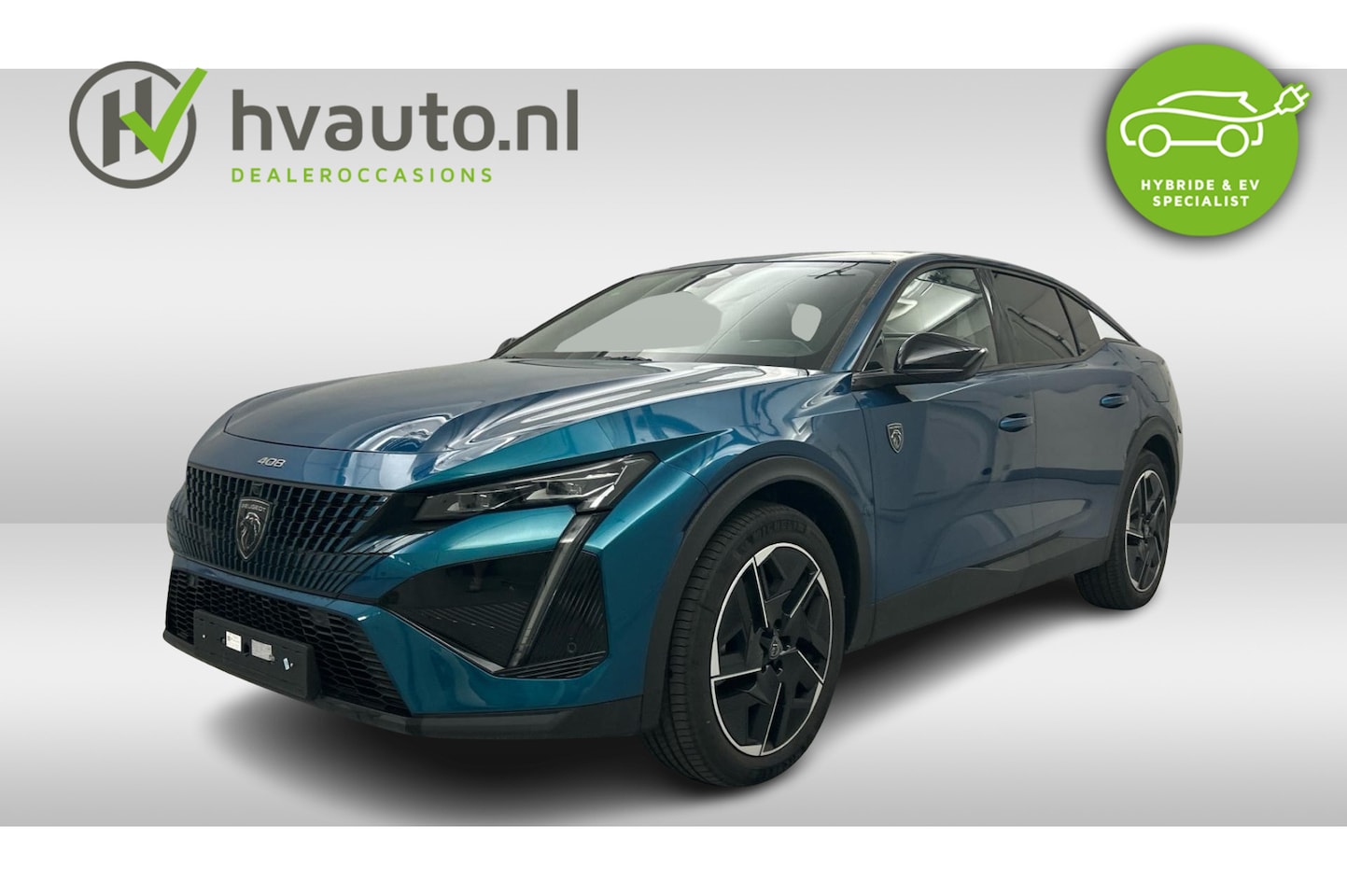 Peugeot 408 - 1.6 HYBRID 225PK GT EAT8 | Navi | 360 camera | Matrix LED | El. achterklep - AutoWereld.nl
