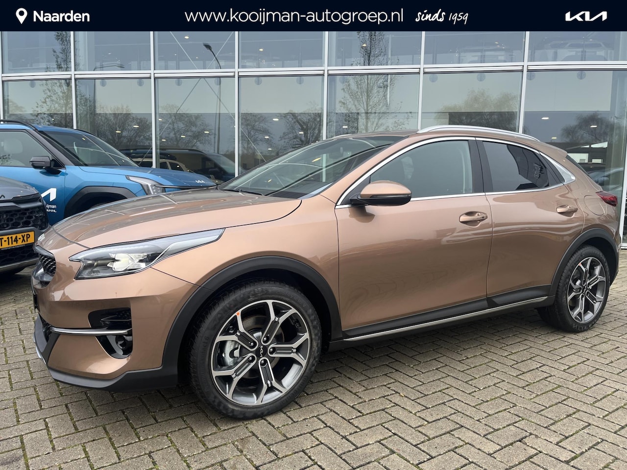 Kia XCeed - 1.0 T-GDi DynamicPlusLine keyless | stoel/stuur verwarming | elek. achterklep | Apple carp - AutoWereld.nl