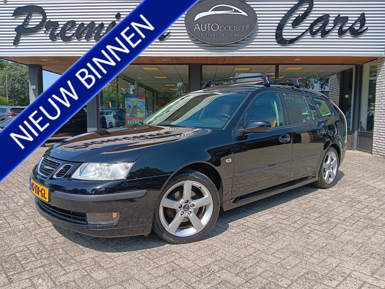 Saab 9-3 Sport Estate - 1.8t Business|volledig onderhoud bekend|LEER|DAK|TREKH|Super mooi - AutoWereld.nl