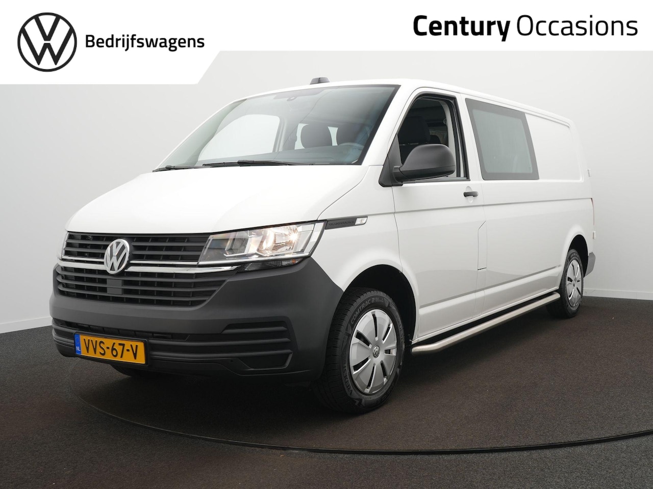 Volkswagen Transporter - 2.0 TDI L2H1 28 DC | 6 Zitplaatsen | Trekhaak | Cruise | Carplay - AutoWereld.nl