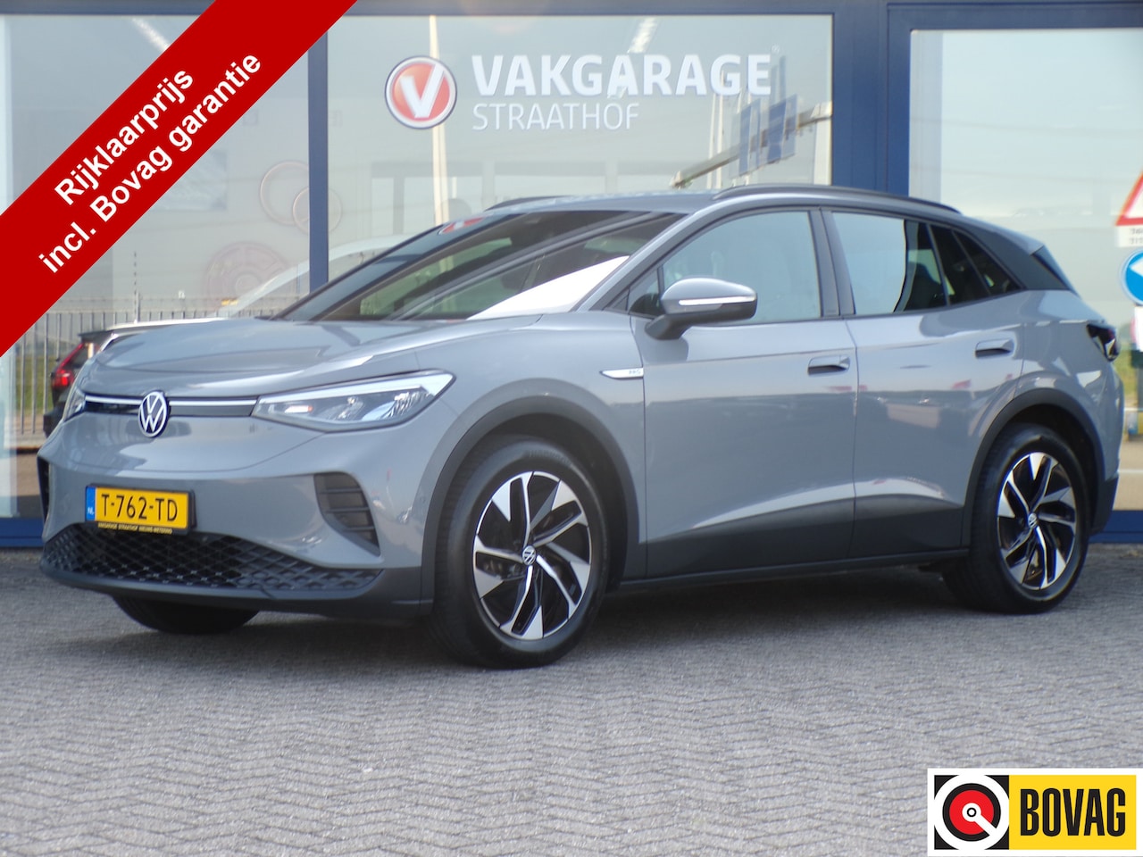 Volkswagen ID.4 - Pro 77 kWh Pro 77 kWh, SOH 97% / Camera + Sensoren / Carplay + Android Auto / Full LED / 19' LMV - AutoWereld.nl