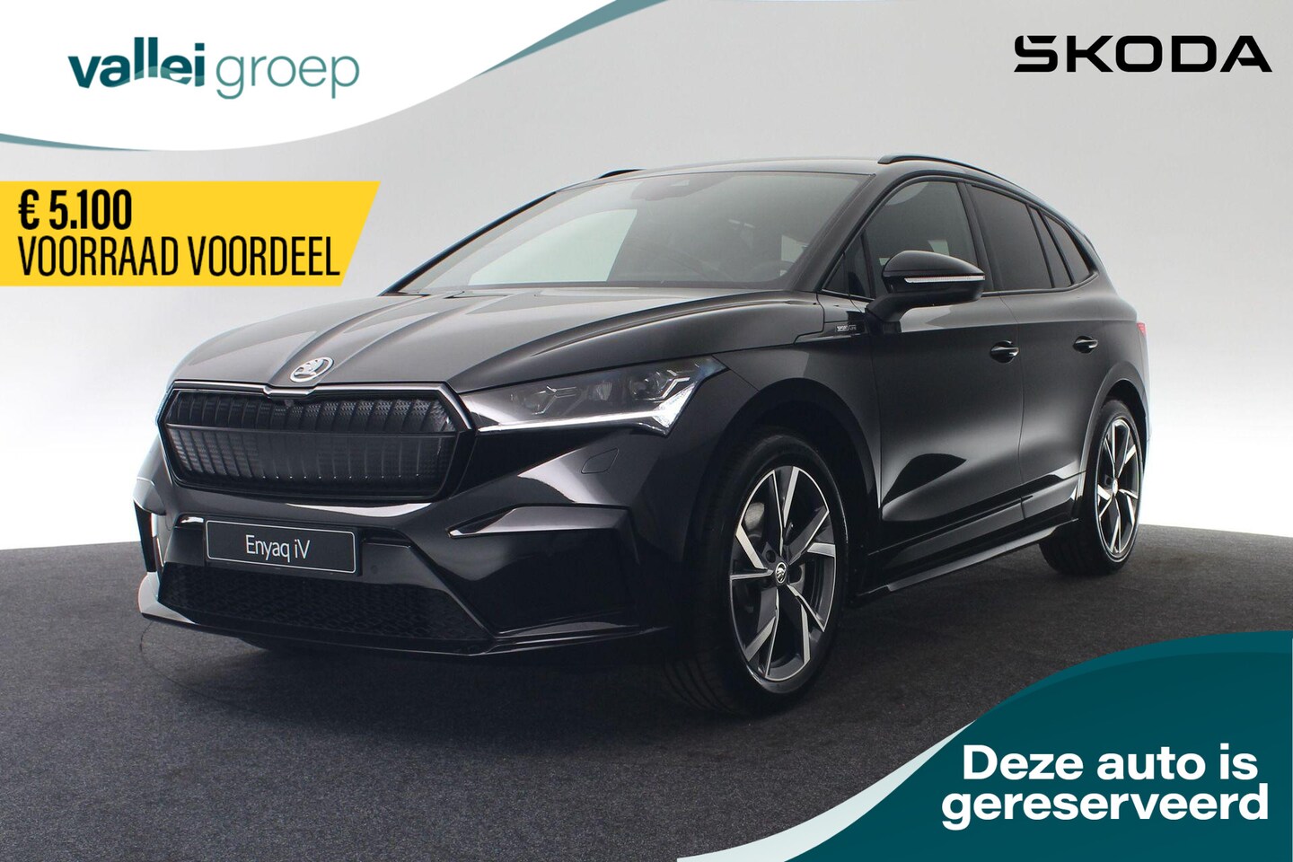 Skoda Enyaq iV - Sportline 210 kW / 286 pk - AutoWereld.nl