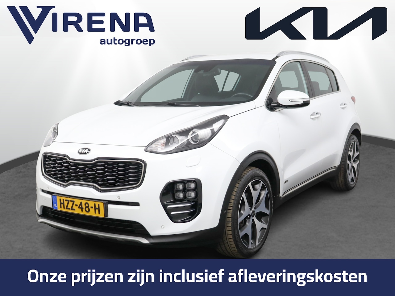 Kia Sportage - 1.6 T-GDI 4WD GT-Line PlusLine Airco -  Cruise Control - Climate Control - Dodehoek Detect - AutoWereld.nl