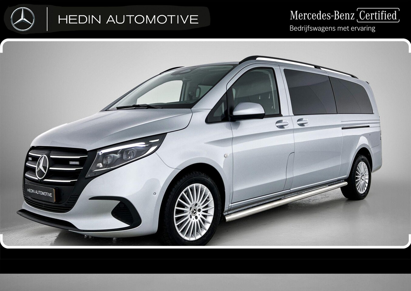 Mercedes-Benz Vito - 119 L3 Automaat Pro Dubbel Cabine | Trekhaak | Sidebars | Distronic+ | Stoelverwarming | P - AutoWereld.nl