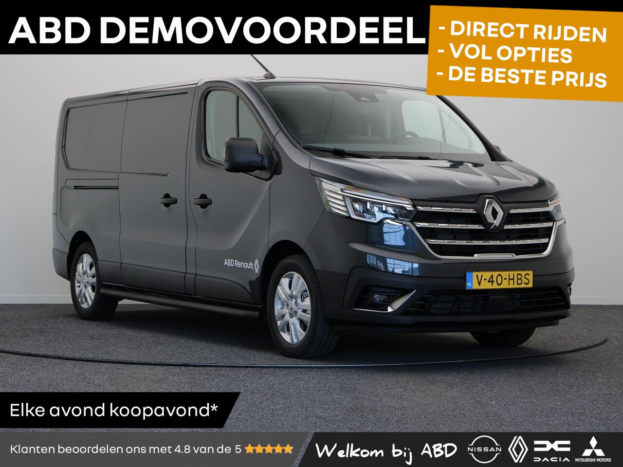 Renault Trafic - 2.0 Blue dCi 130pk T30 L2H1 Advance | Laadruimtepakket | Achteruitrijcamera | Reservewiel - AutoWereld.nl
