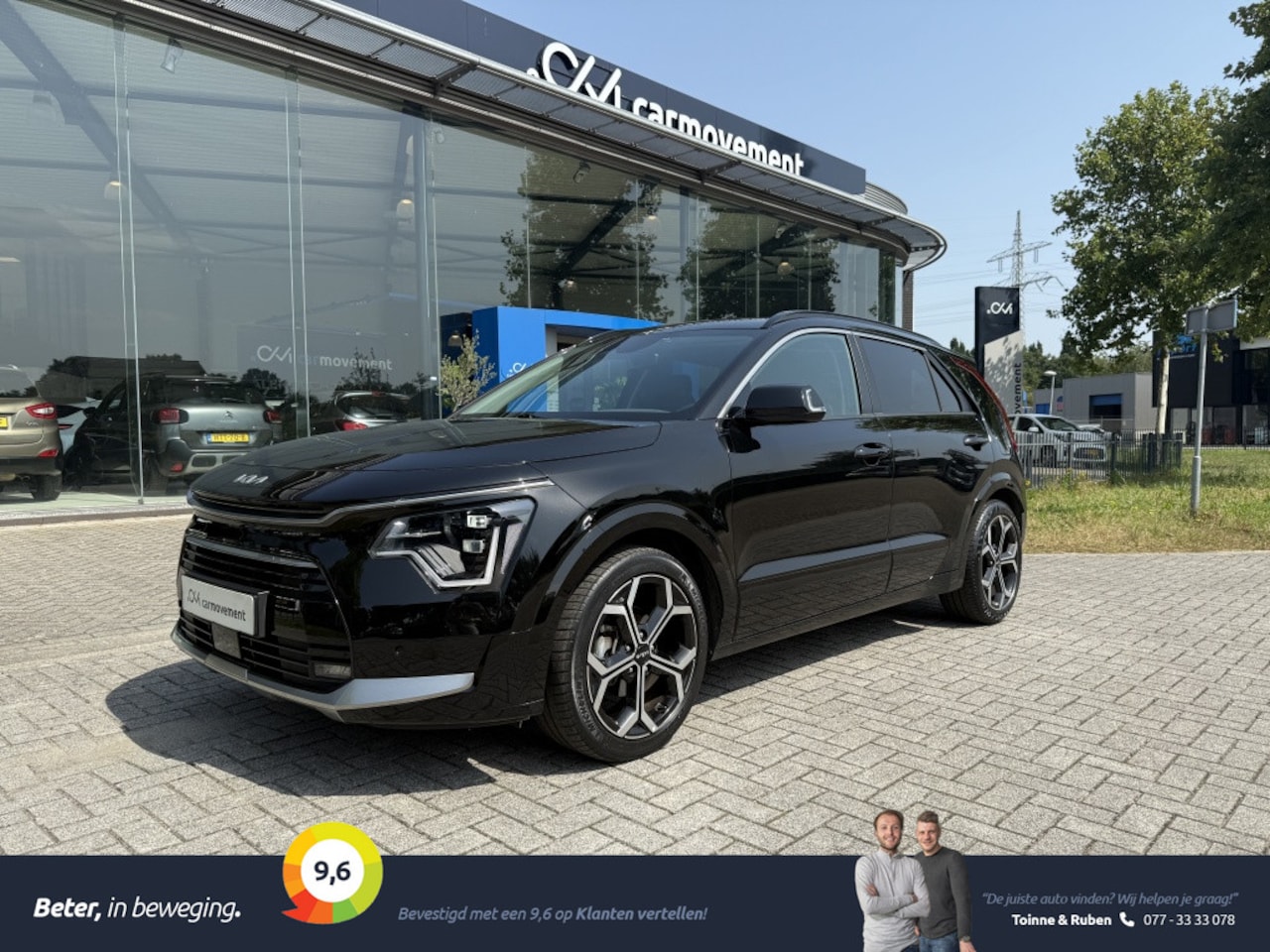 Kia Niro - 1.6 GDi Hybrid DynamicPlusLine | Leder | Adaptive CC | 18"LM | E - AutoWereld.nl