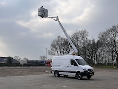 Mercedes-Benz Sprinter - 516 160pk Hoogwerker 14 meter Euro 6 Pto Omvormer Verkeersbord Bedieningspaneel Kastinrich