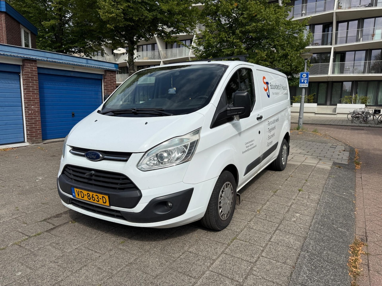 Ford Transit Custom - 270 2.2 TDCI 3pers Airco 1-Eigenaar Trekhaak - AutoWereld.nl