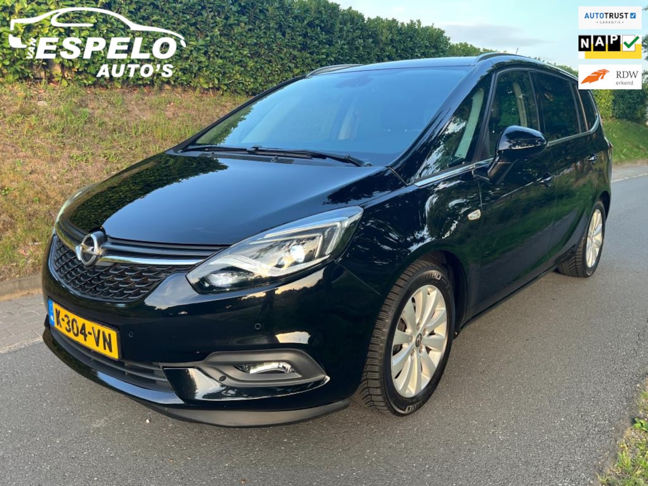 Opel Zafira - 1.4 Turbo Online Edition 7p. met oa: Apple/Android, Stof/Leder, Trekhaak, Camera, Pdc v+a, - AutoWereld.nl