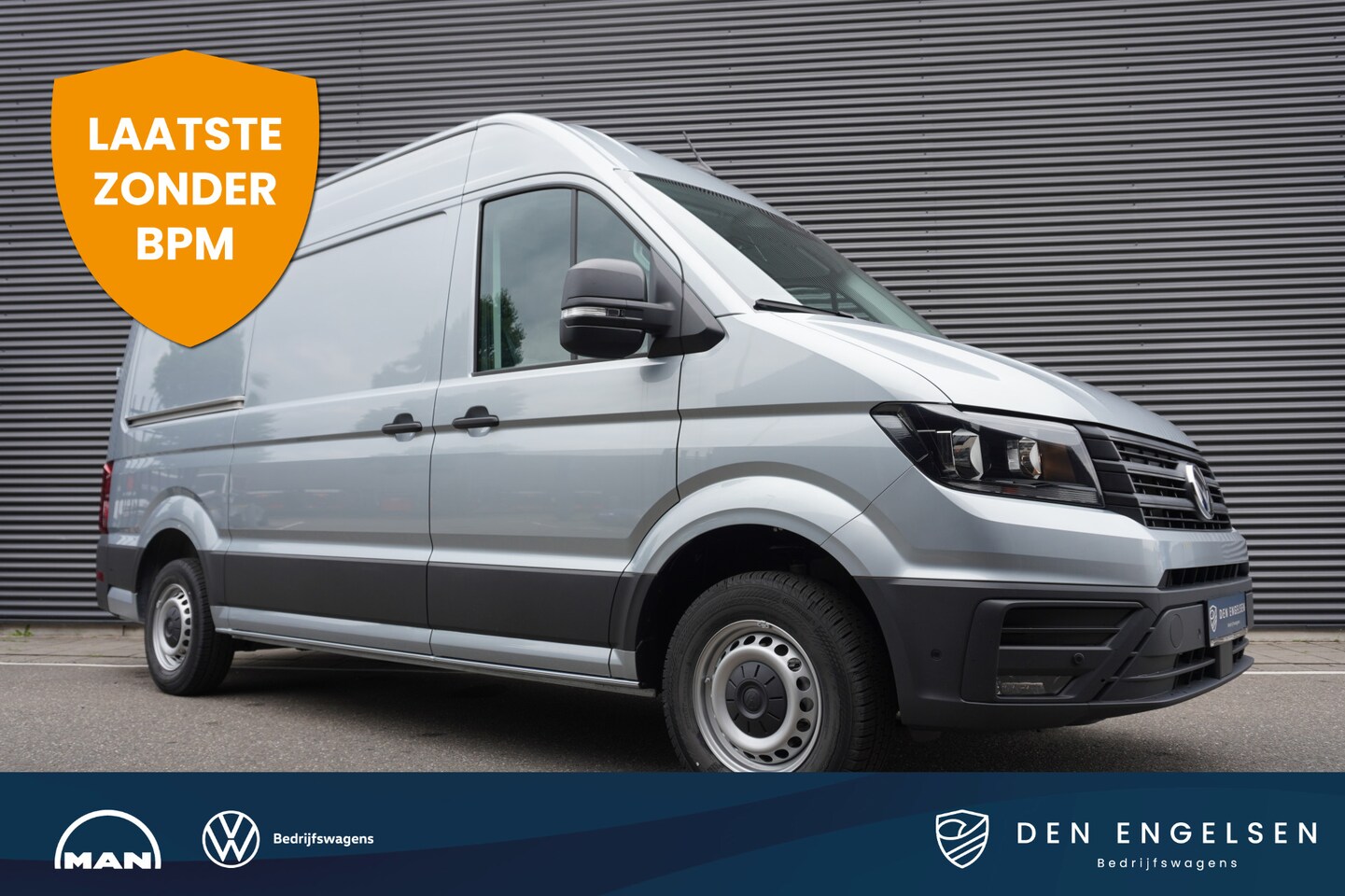 Volkswagen Crafter - 30 2.0 TDI 140PK L3H3 Automaat Highline, Modeljaar 2025, App Connect, Trekhaak - AutoWereld.nl