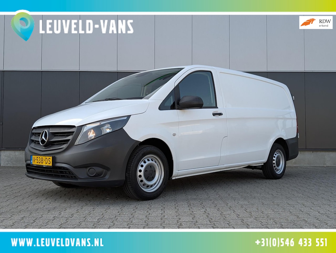 Mercedes-Benz Vito - 114 CDI LANG AIRCO TREKHAAK EURO 6 - AutoWereld.nl