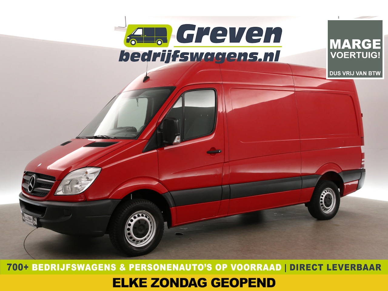 Mercedes-Benz Sprinter - 210 2.2 CDI 366 L2H2 APK t/m 07-2026 | Marge 3 Persoons Elektrpakket Schuifdeur - AutoWereld.nl