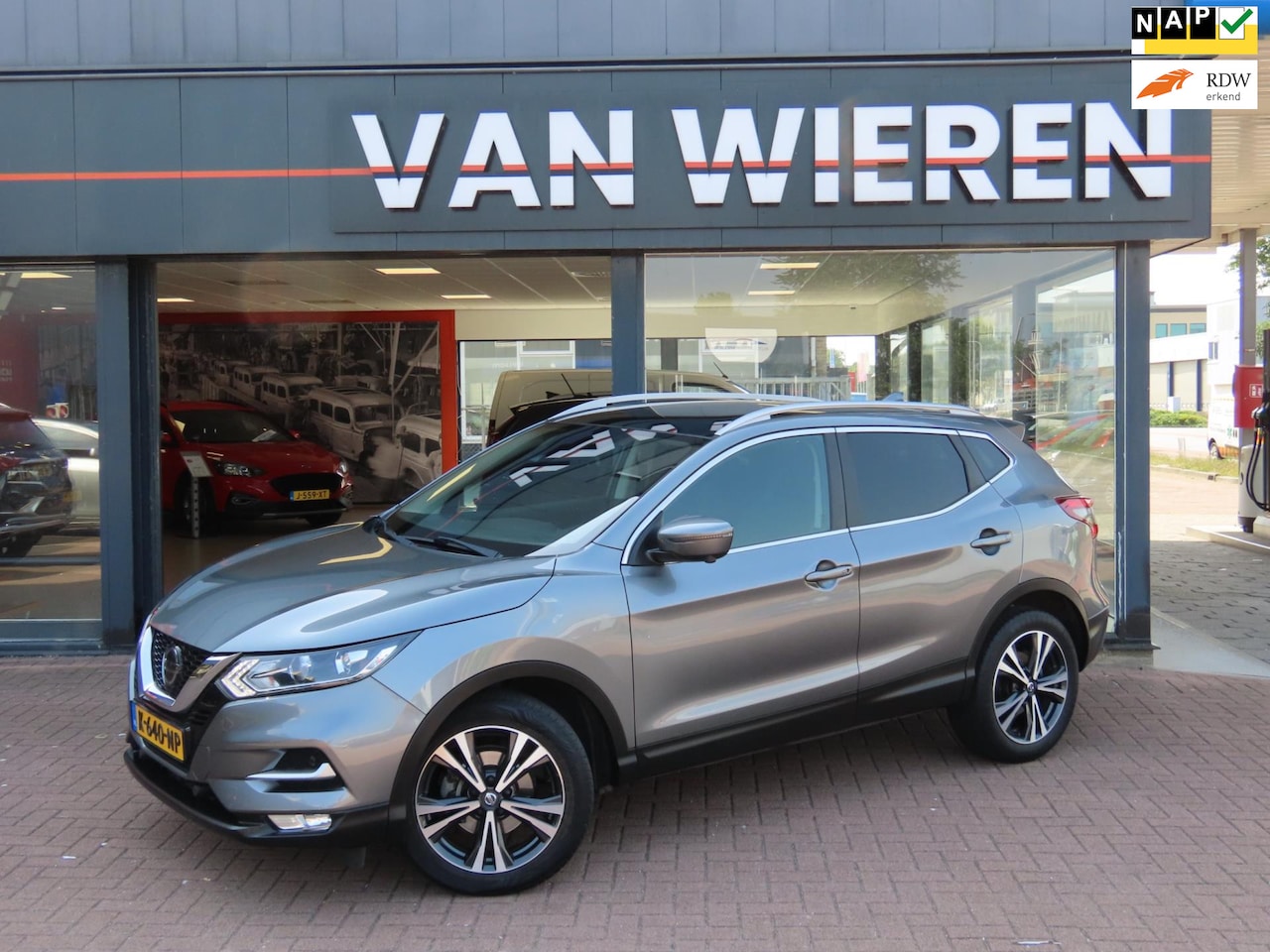 Nissan Qashqai - 1.3 DIG-T 140 pk N-Connecta Pano Camera Navi Clima Cruise - AutoWereld.nl
