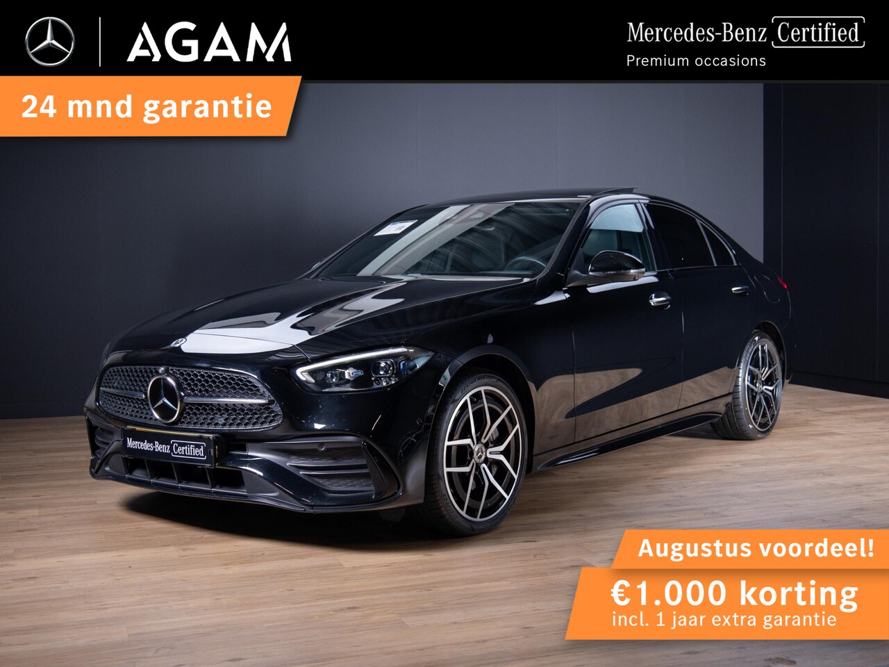 Mercedes-Benz C-klasse - Limousine 300 e AMG Line Limited Panorama dak - AutoWereld.nl