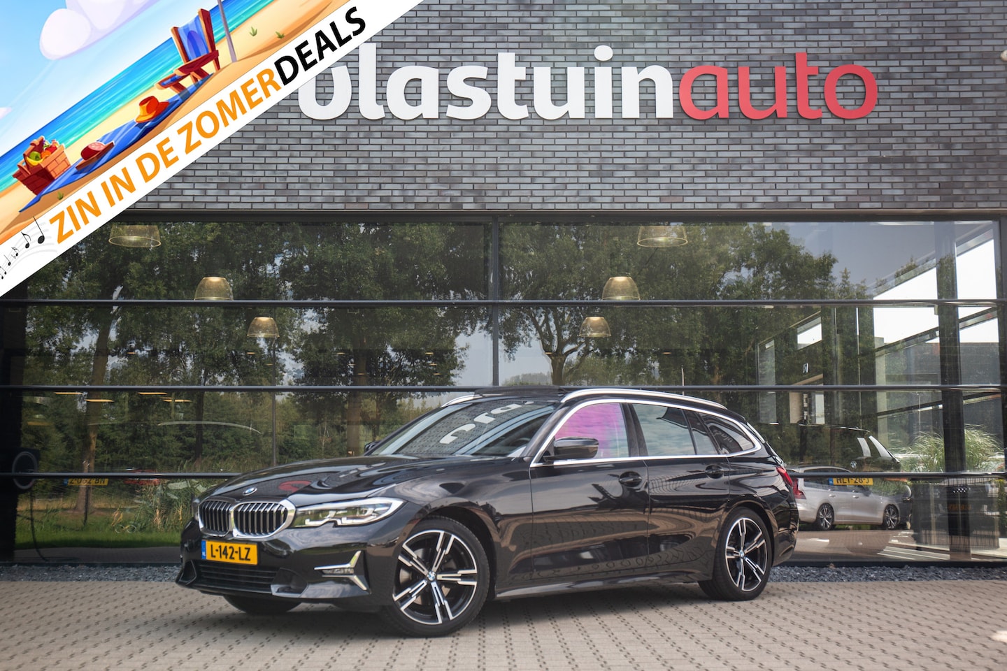 BMW 3-serie Touring - 320i High Executive 320i High Executive , Pano, Trekhaak, Camera, Leder - AutoWereld.nl