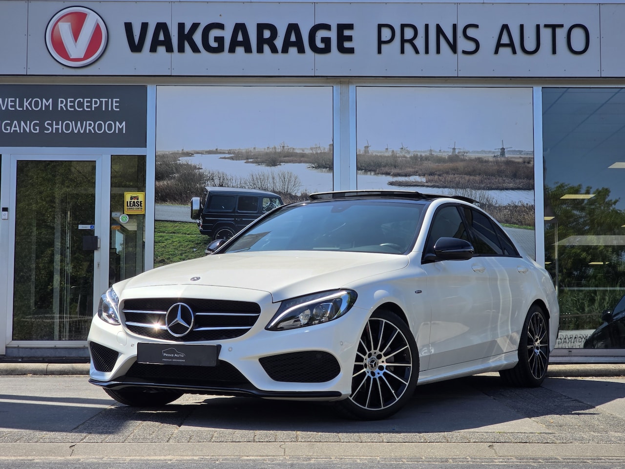 Mercedes-Benz C-klasse - 180 AMG Sport Edition |PANO|CAMERA|STOELVERW.|ORG.NL|NAP - AutoWereld.nl
