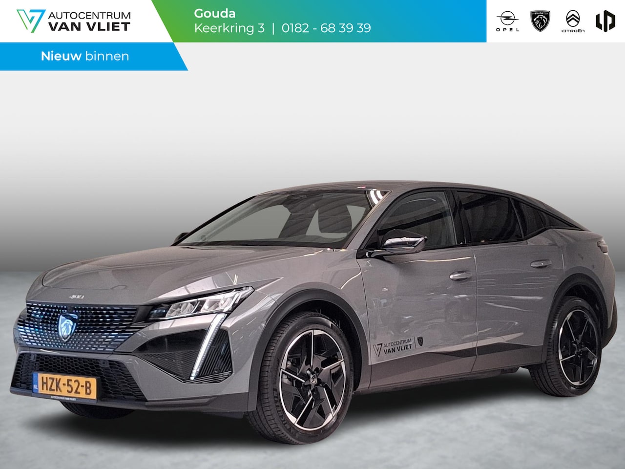Peugeot e-408 - Allure 58 kWh | Navigatie | Achteruitrijcamera | Stoel/Stuurverwarming | Keyless Entry | A - AutoWereld.nl